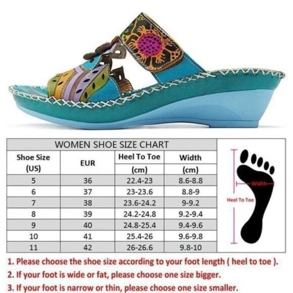 Socofy Blue‎ Strappy Braided Thong SandalsWomens 39 8 Slingback - Picture 12 of 12